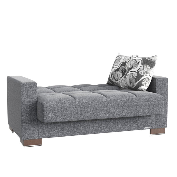 English Elm Primenest Zenaero Convertible Loveseat With Storage - Stylish Gray Upholstered Sleeper For Small Spaces B030P281752-GIGA