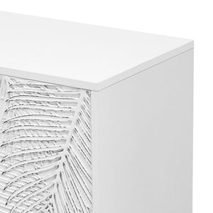 English Elm Vibe 47.2'' Modern Tv Stand - Stylish Media Console With Spacious Storage & Solid Wood Legs For Safety N724P233372K-GIGA