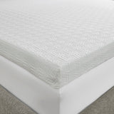 Sleep Philosophy 3" Gel Memory Foam with 3M Cover Casual Mattress Topper BASI16-0468 White