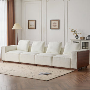 English Elm Christopher Knight Home® - Sectional 4-Seater Sofa - Contemporary Modular Design For Comfort, Flexibility, And Everyday Use N771P205002M_P220377M_P205014M_P205089_P205089