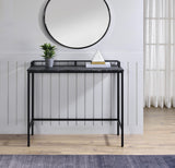 OSP Home Furnishings Brighton Console Table Black/Black