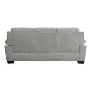 English Elm Hugh Channel Tufted Polyester Sofa with Pocket Coil Cushions for Contemporary Living B056P416895