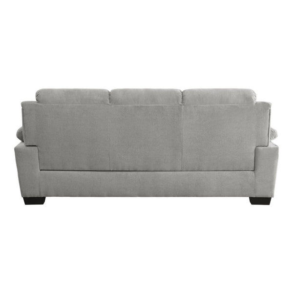 English Elm Hugh Channel Tufted Polyester Sofa with Pocket Coil Cushions for Contemporary Living B056P416895