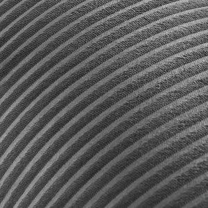 English Elm U_Style L-Shaped Modular Sofa Bed Corduroy with Iron Back Support, No Assembly, Plush Comfort Gray WY000448AAE