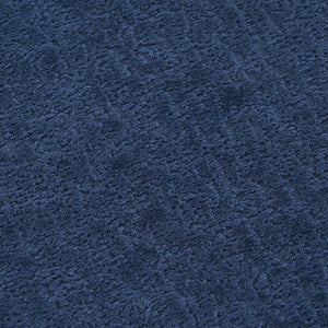 English Elm Compression Compression Sponge Sofa Curved Modular Sectional with 30D High-Density Chenille Sleeper for Cozy Apartment Living Room Comfort and Safe Rounded Design Navy Blue W2231S00030