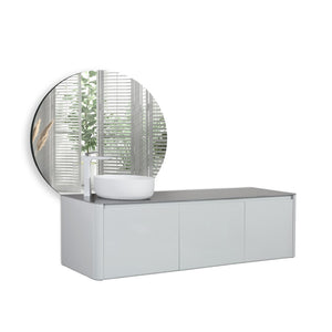 English Elm 72'' Double Sink Bathroom Vanity Stone Resin Top Soft Close Cabinet Spa Style W1920S00147