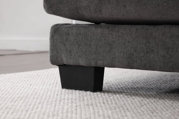 English Elm United We Win U-Shaped Modular Cloud Couch - 4-Seat Chenille Sofa With Double Chaise & Storage Pockets W1568S00215-GIGA