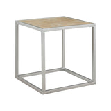 Madison Park Willow Industrial End Table MP120-0972 Natural