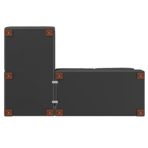 English Elm Charlie Deep Seater Left Sectional Sofa with Extra-Wide Chaise, Eco Performance Fabric, 122" Oversized Lounge Gray B136P199284