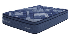English Elm Midnight- King Hybrid Mattress Graphite Memory Foam Gel Comfort Pocketed Coil Support B342P315682