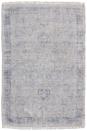 Feizy Rugs Caldwell Handwoven Wool & Viscose Area Rug - Timeless Transitional Style For Elegant Home Decor Gray,Blue,Taupe Wool,Viscose 8798805fslt000e70