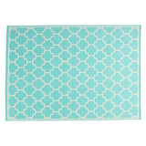 Christopher Knight Home® - Noble House - Eupora 5'3" X 7' Indoor Area Rug, Teal and Ivory