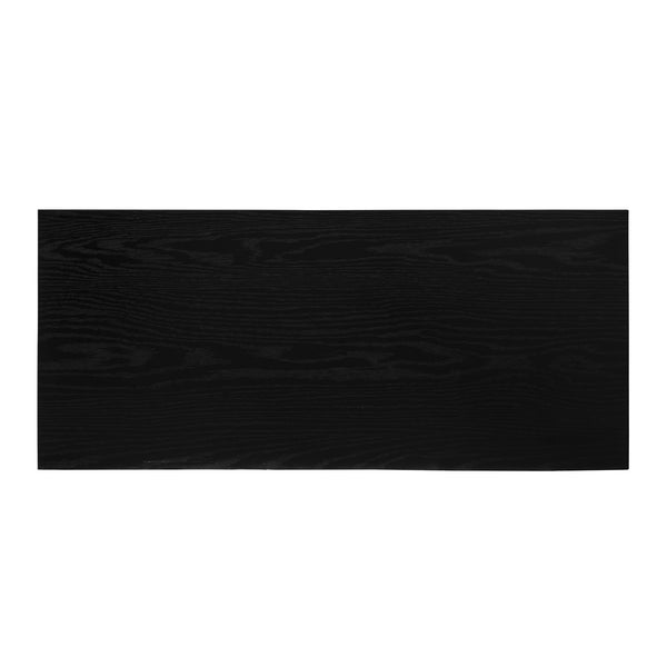 English Elm Storage Cabinet Sleek Acrylic Door with Gold Handle, Non-Slip Feet, Anti-Tip Locks, Compact Dimensions Black W688127148