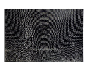 Sunpan Opposites Attract Wall Art Set - Luxe 3D Textured Canvas Diptych with Charcoal Wood Frame, 40"x60"