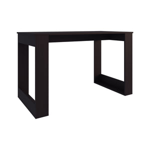 English Elm Computer Desk Albion Black — Spacious 47.2"W x 23.6"D Engineered Wood, Stylish Leg Design, Durable Finish B092P309168