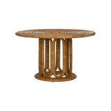 Estela Dining Table Brown 490777 Base-WILDWOOD Wildwood