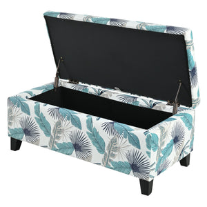 English Elm Christopher Knight Home® - Storage Ottoman - Floral Upholstered Design For Stylish Seating & Hidden Storage Solution At Home N769P236407S