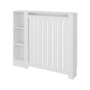 English Elm Natural Oak Two-tone Radiator Cover with Concealed Storage for Modern Interiors B062P357534