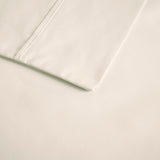 Beautyrest 600 Thread Count Casual Cooling Cotton Blend 4 PC Sheet Set BR20-0993 Ivory