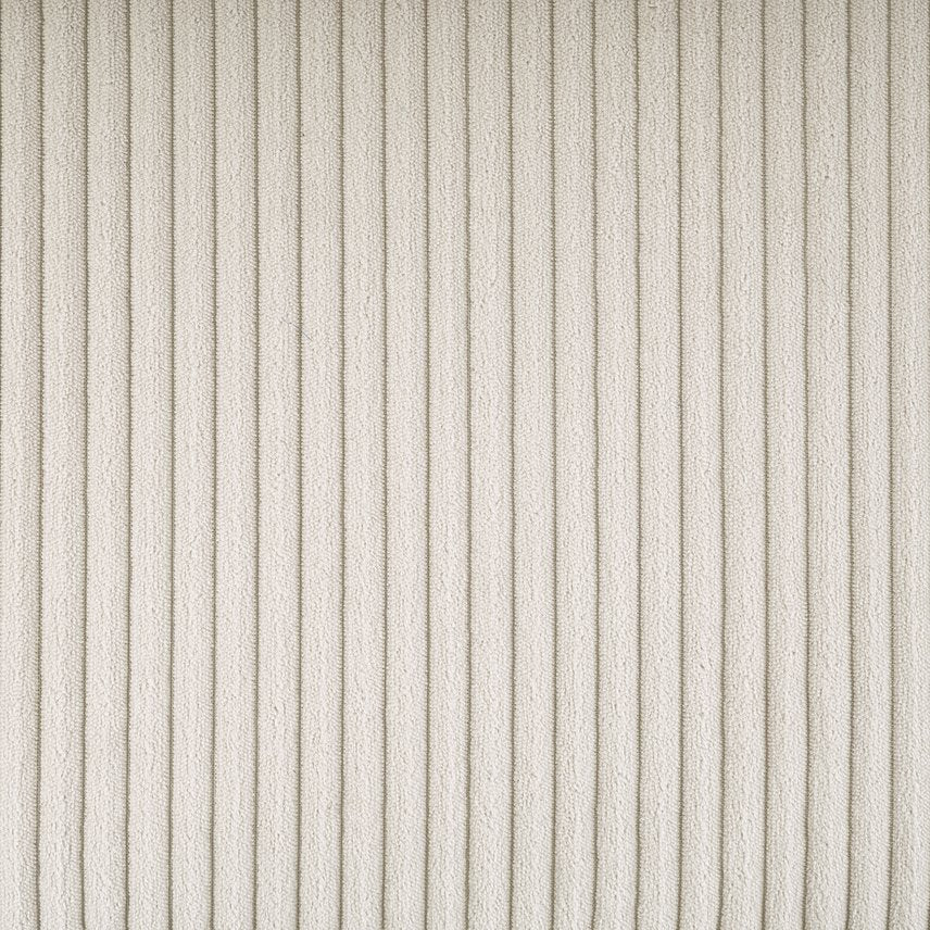 English Elm Oversized U-Shaped Sectional Sofa with Corduroy Upholstery, Deep Cushions, Chaise and 3 Pillows (115.3") Light Gray N719S002060E