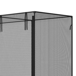 English Elm Outsunny 6' X 3' Crop Cage - Durable Plant Protection Tent With Easy Access Zippered Doors For Gardens W2225P174497-GIGA