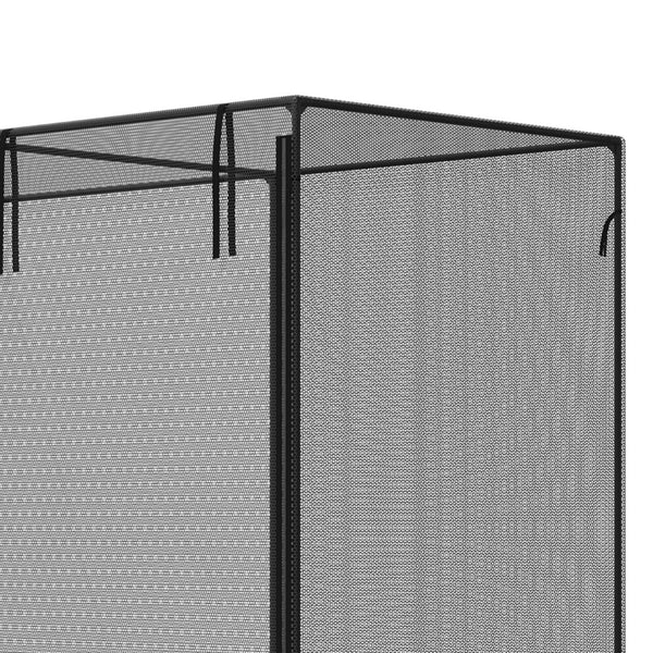 English Elm Outsunny 6' X 3' Crop Cage - Durable Plant Protection Tent With Easy Access Zippered Doors For Gardens W2225P174497-GIGA