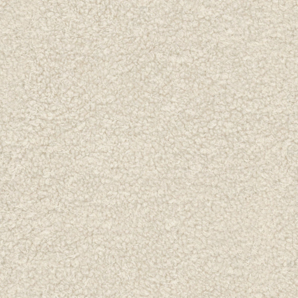 English Elm Wallace & Bay - White Pumpkin Swivel Accent Chair Cream Bouclé Fabric, Modern Curved Design, Easy-Care, Plush 37" Depth Lounge B361P384410