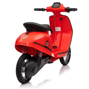 English Elm 24v Kids Electric Dirt Bike with Pneumatic Tires Suspension and Bluetooth for Ages 8-14 W1578P297812