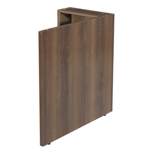 OSP Home Furnishings Napa Contemporary False Pedestal Engineered Wood Base for Seating or Display 30"D NAP-267-PCW