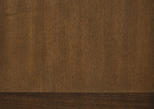 English Elm Contemporary Maple Walnut Veneer Square Side Table Warm Brown Cross Pattern Living Room B011P459316