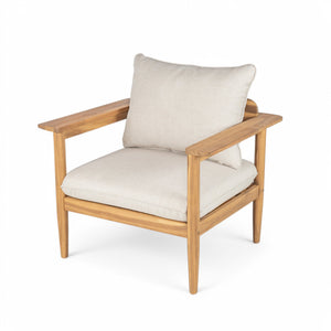 English Elm Christopher Knight Home® - Terassi Outdoor Lounge Chairs Set Of 2 - Durable Acacia Wood With Cushioned Comfort For Relaxation N775P248815T-S2
