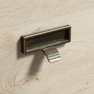 English Elm Night Stand - Versatile Brown Finish With Smooth-Glide Drawer & Open Shelf For Stylish Storage Solutions B356P367906