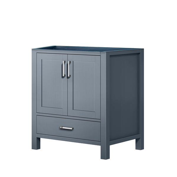 English Elm Dark Grey 30-in Bath Vanity Cabinet with Soft-Close Drawer, Solid Wood Frame, Spacious Storage, Fully Assembled B2731P258780