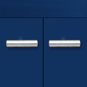 English Elm U-Style Modern Entryway Console Table with 62.5" Top, Sturdy MDF Build, Ample Storage & Display Space Navy Blue N711P205932V