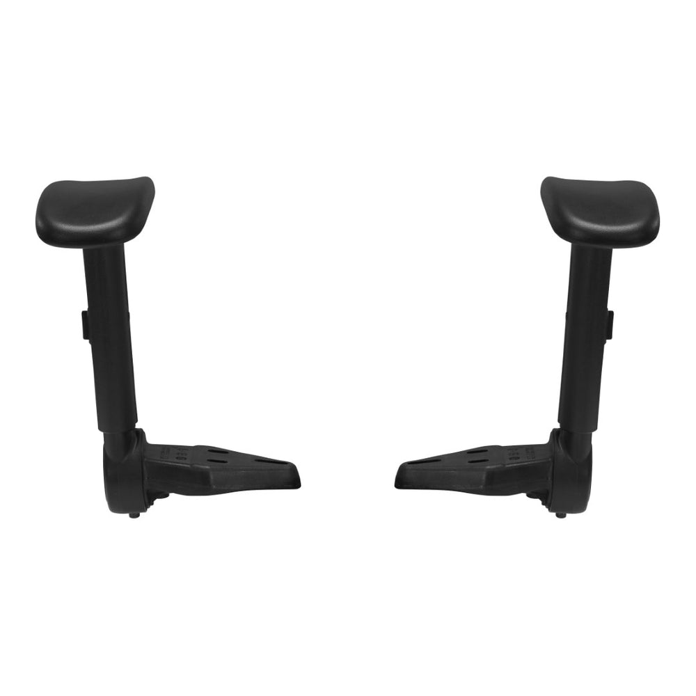 OSP Home Furnishings Height Adjustable Flip Arms with Pu Padding for Ergonomic Office Chair Comfort F2-3