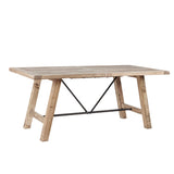 INK+IVY Sonoma Industrial Rectangle Dining Table II121-0311 Natural