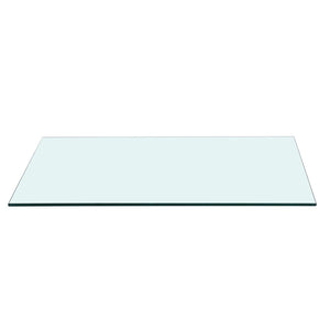 English Elm Square Tempered Glass Top 31.5" X 31.5" - Durable, Scratch-Resistant Table Surface For Modern Style W1718P352155-GIGA