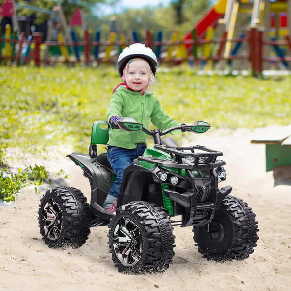 English Elm Aosom Kids Pedal Go Kart Outdoor Ride on Toy with Adjustable Seat and Handbrake W2225P249797