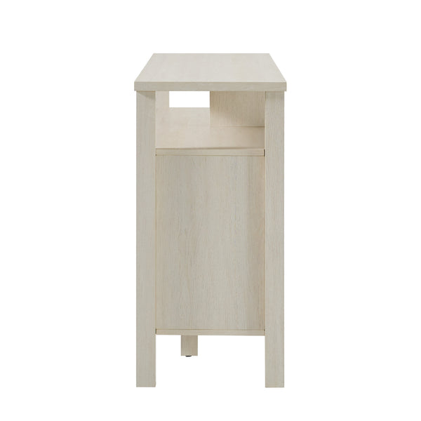 58" 2-Door Transitional Sideboard Ivory Oak HTTD5DIO Walker Edison