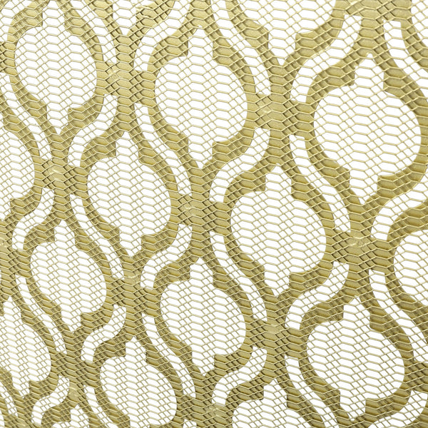 English Elm Christopher Knight Home® - FIRE Iron Single Panel Elmer Fireplace Screen — Durable Decorative Hearth Shield Protects Home Interiors Gold 61130.00GLD