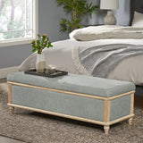 Christopher Knight Home® - Noble House - - Osgood Gray Storage Ottoman