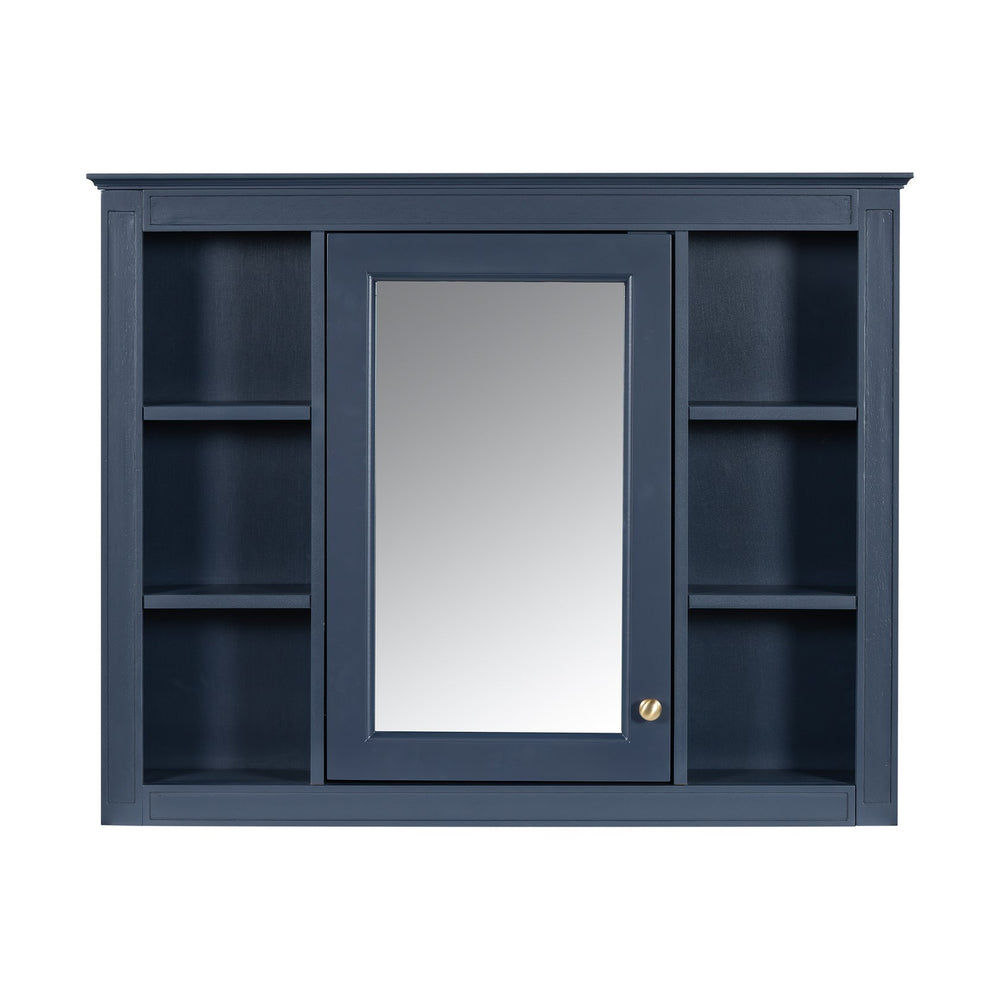 English Elm 36'' Modern Bathroom Vanity With Medicine Cabinet, Soft-Close Doors & Ample Storage For Essentials SW000134AAC-1