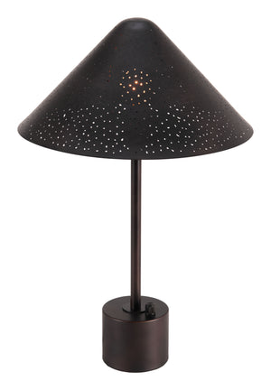 Cardo Table Lamp Bronze 56141 Zuo Modern