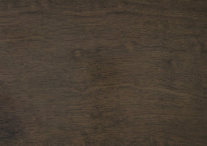 English Elm Transitional Dark Walnut Nightstand Two Drawers Solid Rubberwood 26x15.5x24.5" No Assembly Required elegante B011P332262