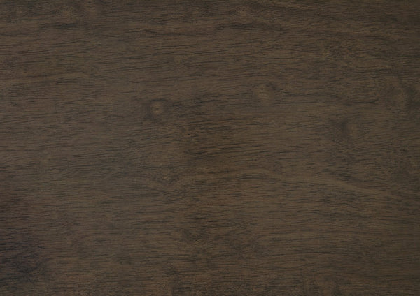 English Elm Transitional Dark Walnut Nightstand Two Drawers Solid Rubberwood 26x15.5x24.5" No Assembly Required elegante B011P332262