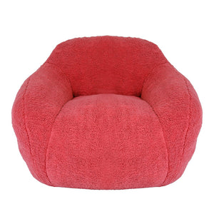 English Elm Bean Bag Chair - Oversized Memory Foam Sofa With Plush Teddy Cover For Ultimate Comfort & Style W2200P247797