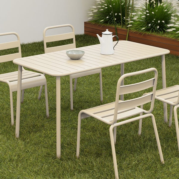 English Elm Sella Long Outdoor Dining Table – Waterproof, Versatile, Stylish For Balconies, Courtyards, And Patios W3318P306391-GIGA