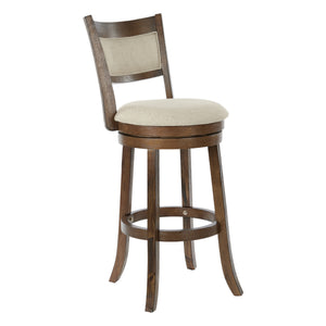 OSP Home Furnishings Swivel Stool 30" Burnt Brown