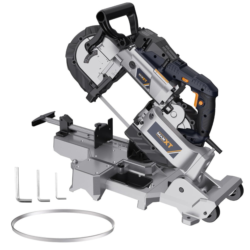 English Elm Band Saw Portable 10 Amp Variable Speed Aluminum Base with Led Light for Metal Wood T3177P305060