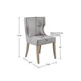 Carson Transitional Wood Frame (Non-Teak) Upholstered Dining Chair